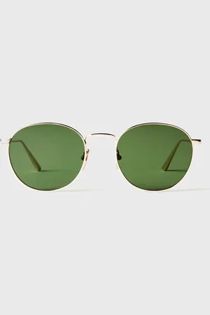CHIMI Round Soft Gold/Green men Eyewear