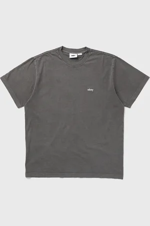 Obey Lowercase pigment tee ss men Shortsleeves