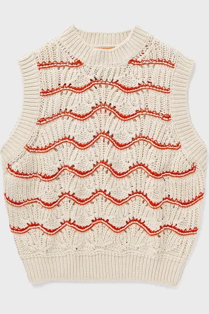 STINE GOYA SGAsger, 2102 Heavy Crochet women Vests