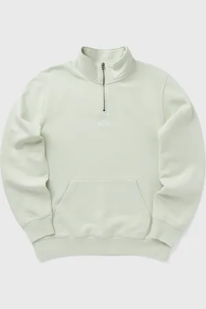 ØLÅF BLOCK ZIP MOCK NECK men Half-Zips|Sweatshirts