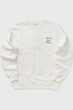 Drôle de Monsieur Le Sweatshirt Slogan Cursive men Sweatshirts