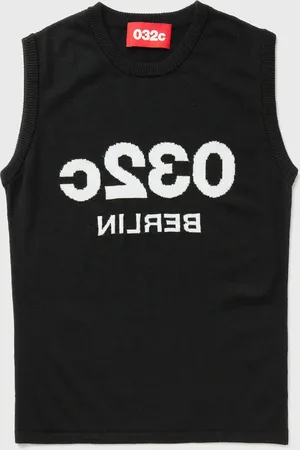 032c HOLLYWOOD TO BERLIN SELFIE TANK men Tank Tops|Vests