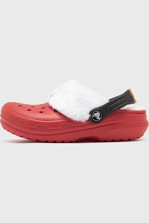 Crocs Classic Lined Santa Clog K Sandals & Slides