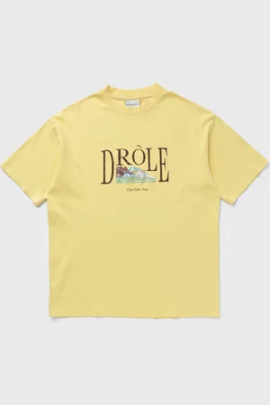 Drôle de Monsieur Le T-Shirt Tennis Court men Shortsleeves