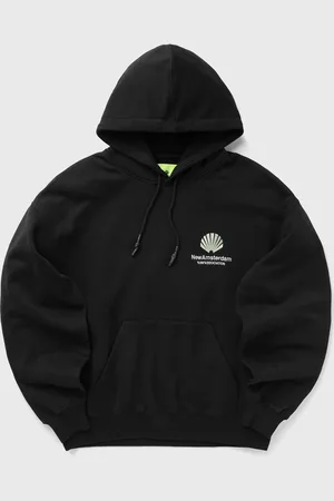 New Amsterdam LOGO HOODIE /ALMOST AQUA HOODIE men Hoodies