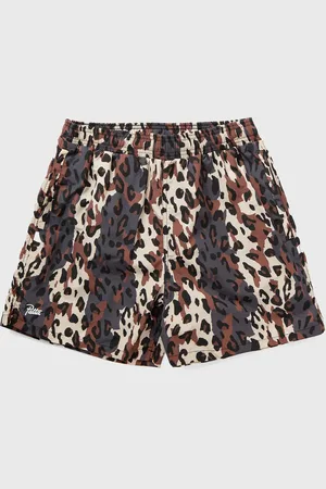 Patta City Leopard Swim Shorts men Casual Shorts