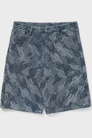 Daily paper Camo monogram jeans shorts men Casual Shorts