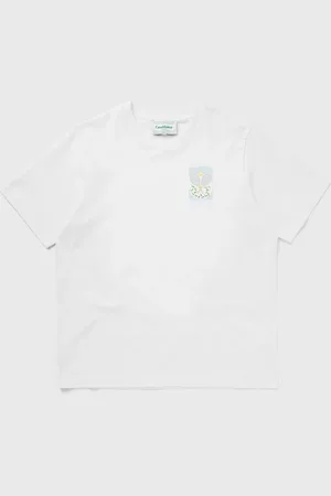 Casablanca TENNIS PASTELLE PRINTED T-SHIRT men Shortsleeves