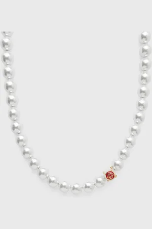 Casablanca LOGO PEARL NECKLACE men Jewellery