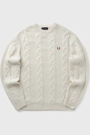 Fred Perry CHUNKY CABLE KNIT JUMPER men Pullovers