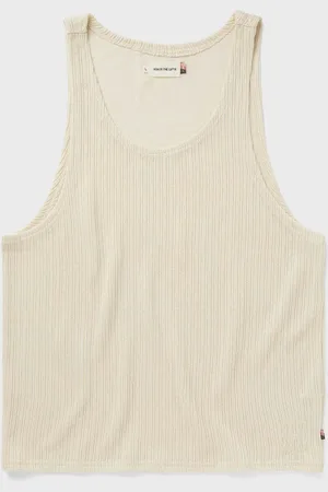 HONOR THE GIFT KNIT TANK TOP men Tank Tops