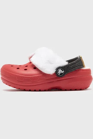 Crocs Classic Lined Santa Clog K Sandals & Slides