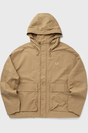 Fred Perry CROPPED FISHING PARKA men Parkas