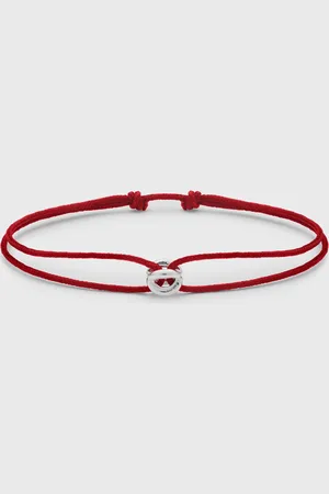 Le Gramme 1g polished sterling silver entrelacs cord bracelet men Jewellery