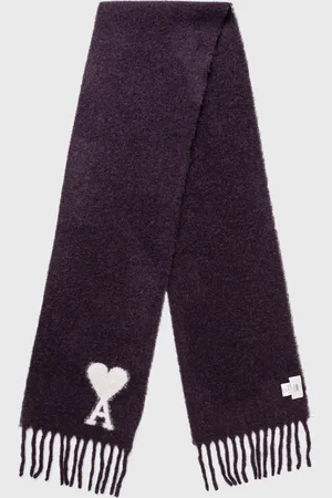 Ami AMI DE COEUR OVERSIZE SCARF men Scarves