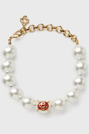Casablanca LOGO PEARL BRACELET men Jewellery