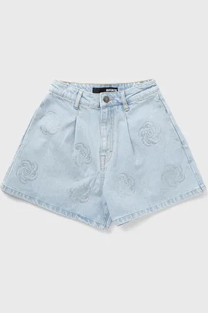 ROTATE Denim Studs Shorts women Casual Shorts