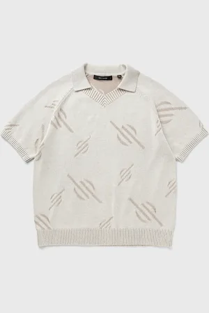 Daily paper Monogram polo knit men Polos