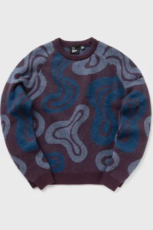 By Parra Stupid lava lamp knitted pullover men Pullovers