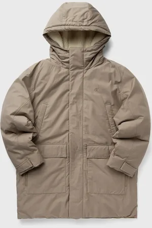 Calvin Klein WARM COTTON NYLON LONG PARKA men Parkas