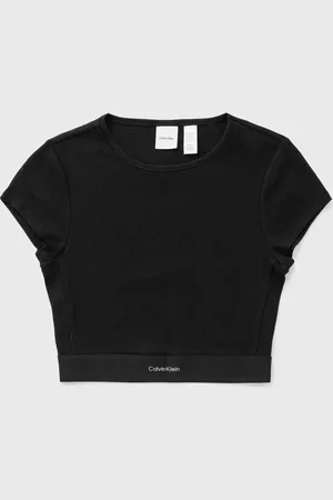 Calvin Klein WMNS COTTON STRETCH RIB RIB CROP TEE women Sleep- & Loungewear
