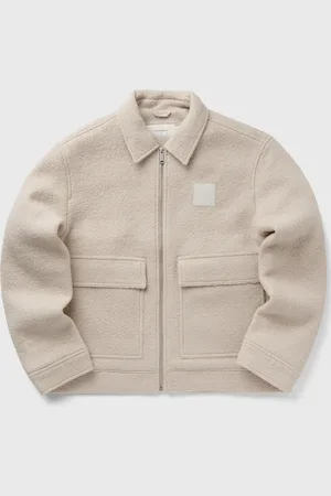 Calvin Klein TEXTURED WOOL JACKET men Bomber Jackets