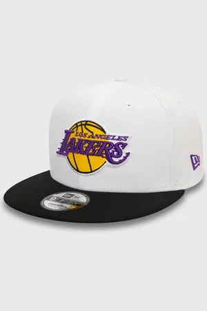 New Era WHITE CROWN PATCH 9FIFTY® LOS ANGELES LAKERS men Caps