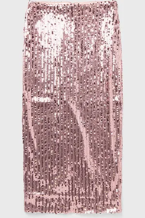 ROTATE Sequins Pencil Skirt women Skirts