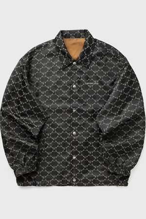 A Bathing Ape SOLID CAMO JACQUARD NYLON REVERSIBLE COACH JACKET men Overshirts