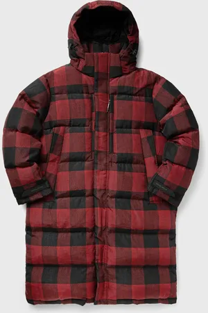 Woolrich BLACK LABEL - BUFFALO CHECK LONG PARKA men Parkas