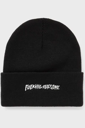 Fucking Awesome Little Stamp Embroidered Beanie men Beanies