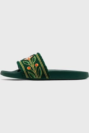 Casablanca EMBROIDERED TERRY SLIDER men Sandals & Slides