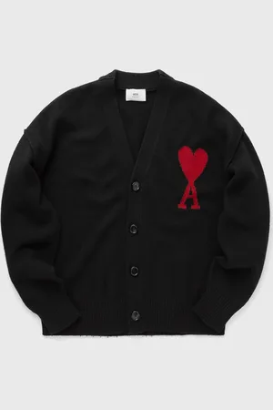 Ami BOXY RED ADC CARDIGAN men Zippers & Cardigans