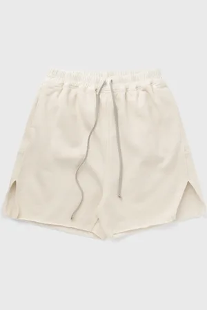 Rick Owens KNIT SWEAT SHORTS - LONG BOXERS BUTT ZIPP men Sport & Team Shorts