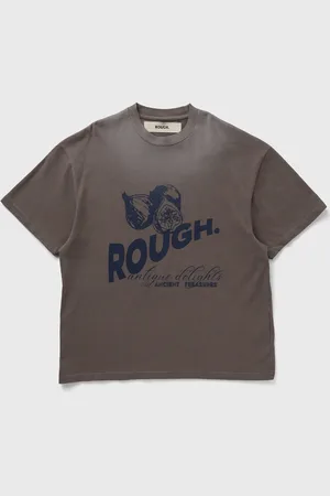 ROUGH. BLEACHED VINTAGE FIG Tee men Shortsleeves