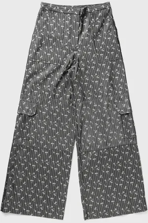 Ganni Acetate Jacquard Cargo Pants women Casual Pants
