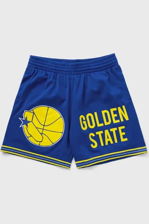 Mitchell & Ness NBA TEAM ORIGINS 7IN MESH SHORTS VINTAGE LOGO GOLDEN STATE WARRIORS men Sport & Team Shorts