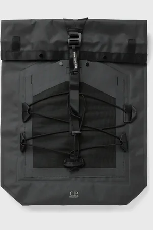 C.P. Company THE METROPOLIS SERIES RUBBER REPS ROLLED BACKPACK men Backpacks