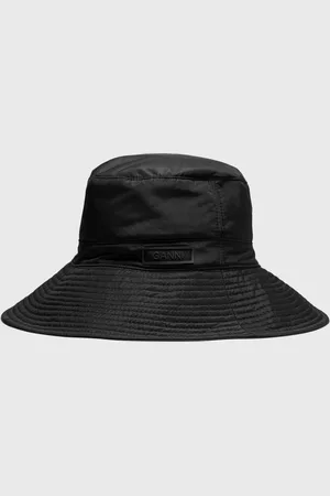 Ganni Recycled Tech Bucket Hat women Hats
