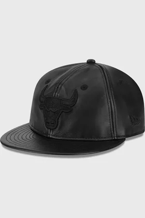 New Era GENUINE LEATHER 22196 CHICAGO BULLS men Caps