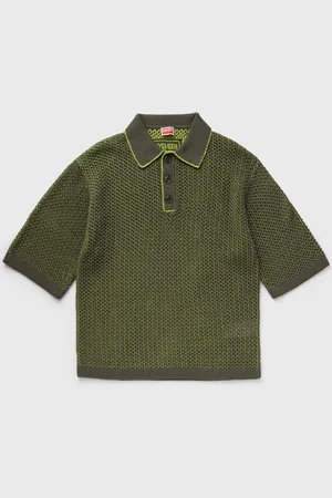Kenzo MESH POLO men Polos