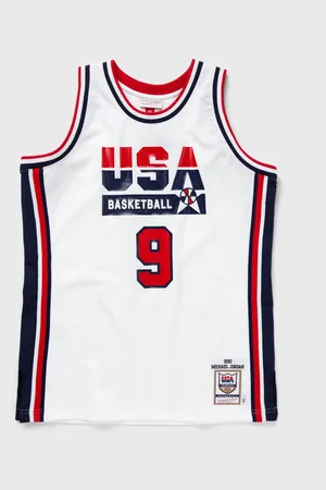 Mitchell & Ness NBA Authentic Jersey Team USA 1992 Michael Jordan #9 men Jerseys