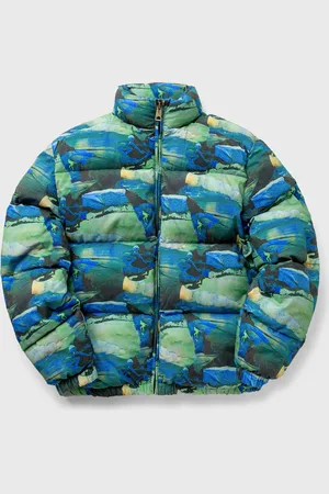ERL PRINTED QUILTED PUFFER WOVEN men Down & Puffer Jackets