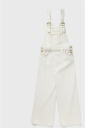 Ganni Heavy Denim Overalls women Casual Pants