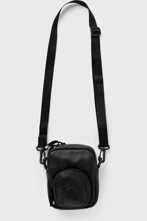 A Bathing Ape SHARK LEATHERINI BAG men Messenger & Crossbody Bags