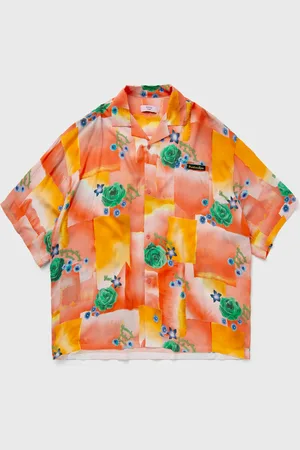 MARTINE ROSE BOXY HAWAIIAN SHIRT men Shortsleeves
