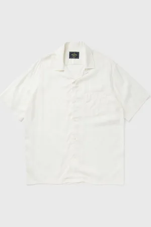 Portuguese Flannel MODAL JACQUARD PALM TREE men Shortsleeves