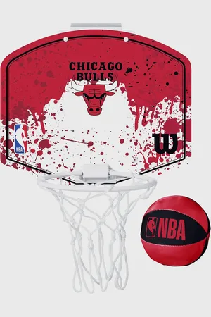 Wilson NBA TEAM MINI HOOP CHICAGO BULLS Collectibles & Toys|Toys