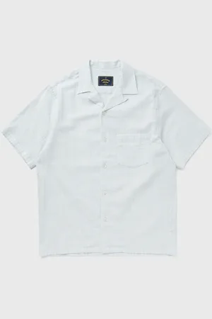 Portuguese Flannel JACQUARD CHAMBRAY LIGHT men Shortsleeves
