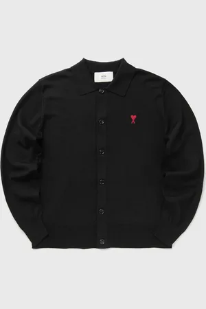 Ami RED ADC CARDIGAN men Pullovers|Zippers & Cardigans